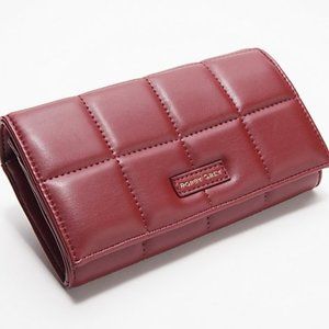 Poppy Grey Faux Leather Wallet